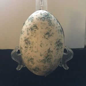 Antique paper collectors egg from 19th century